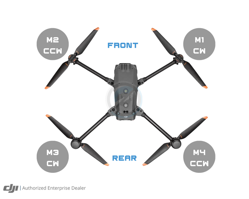 Matrice 30 Motor Base Lower Cover (M3 & M4) - Cloud City Drones