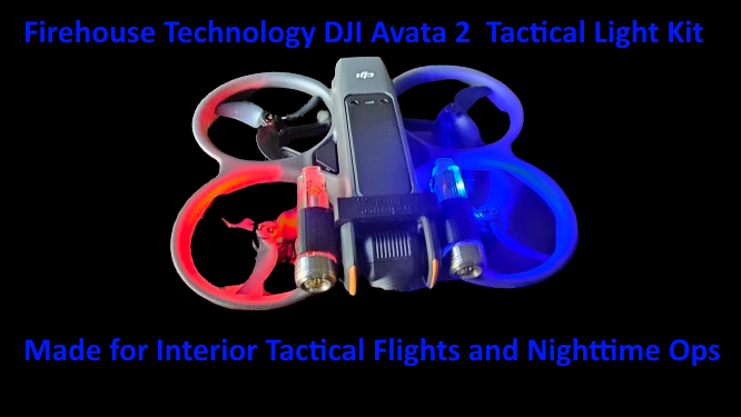 Tactical Light Kit for Interior & Exterior Ops (DJI Avata 2)