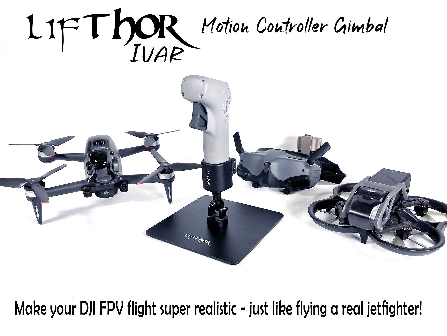 LifThor Ivar Motion Controller Gimbal Base - Cloud City Drones