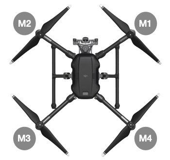 Matrice 200 Arm (M1) Carbon Tube Module (M200) - Cloud City Drones