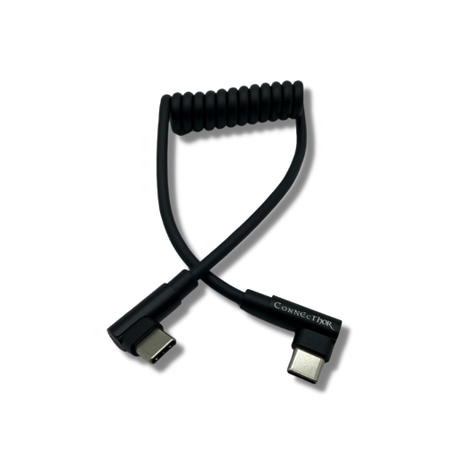 ConnecThor USB Type C - Type C Coiled Cable - Cloud City Drones
