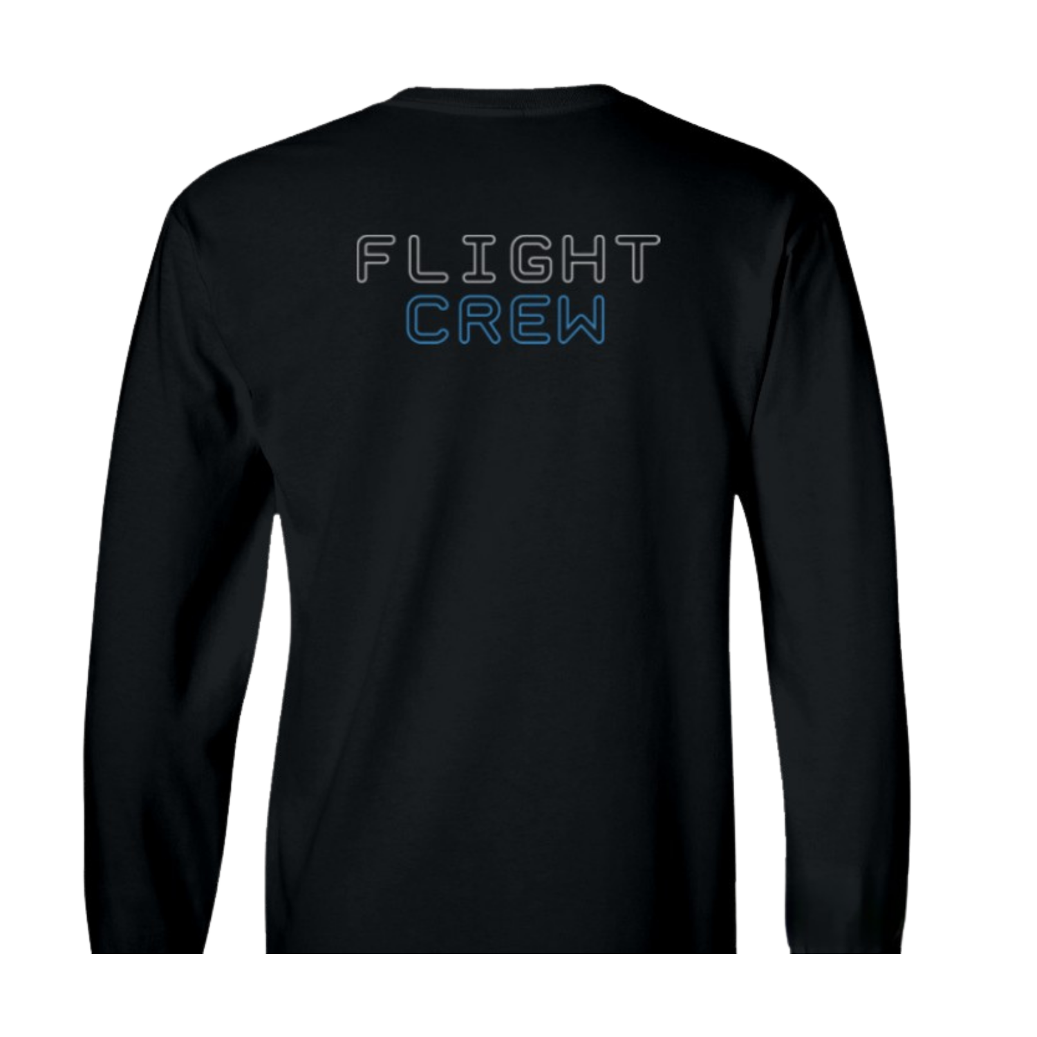 Flight Crew Long Sleeve T-Shirt (Black) - Cloud City Drones