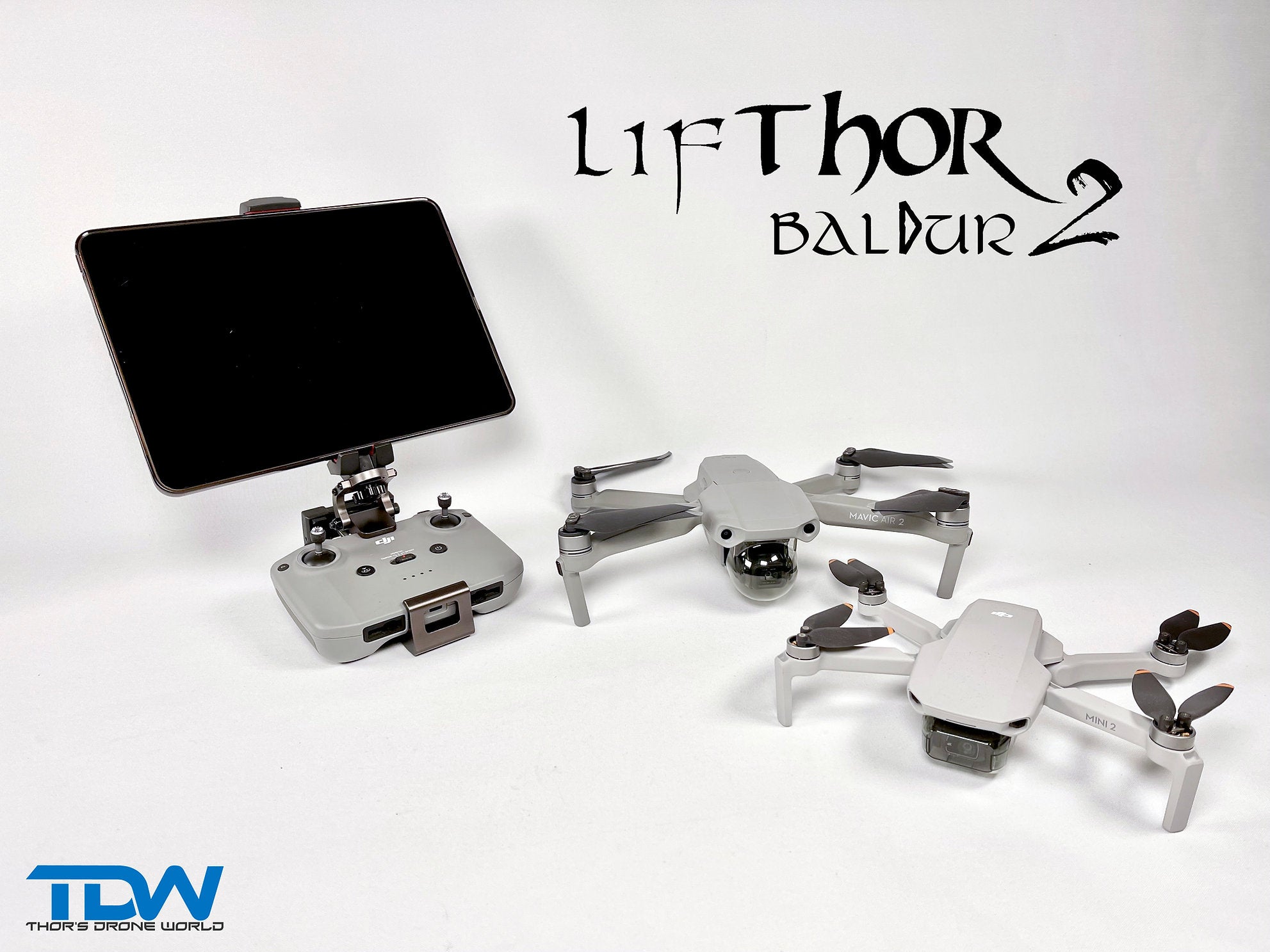 LifThor Baldur 2 Tablet Mount for DJI RC-N1 - Cloud City Drones